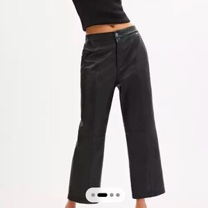 Brand new with tag black Coach Sheep Leather Pants $698- size M
